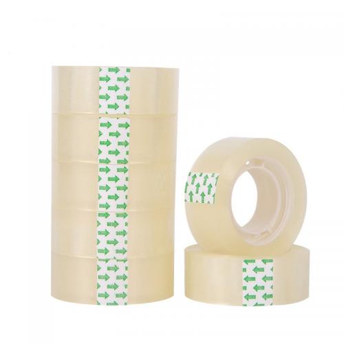 BOPP Transparent Packing Adhesive Tape Stretches Well Strong Sticky