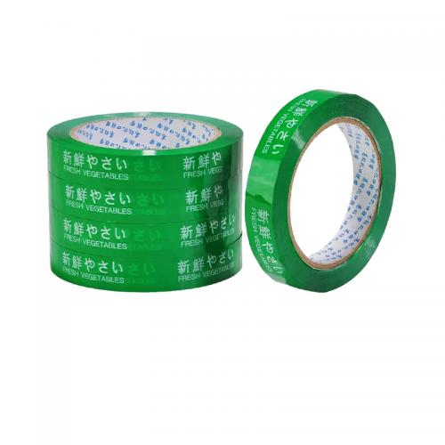 BOPP food packing tape special for fruits vegetables packing and plastic bags