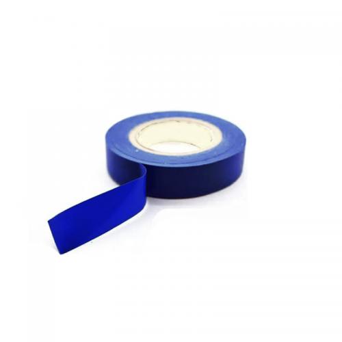 Blue PVC Waterproof Insulation Tape Electrical , High Voltage Electrical Tape Heat Resistant