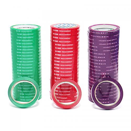 Color Binding and Packing Vegetable Tape Environmental Protection Supermarket Vegetable Binding Tape