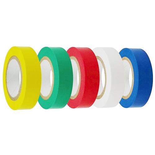 Flame Retardant Single Side Adhesive PVC Electrical Tape , Width 1-4 Cm