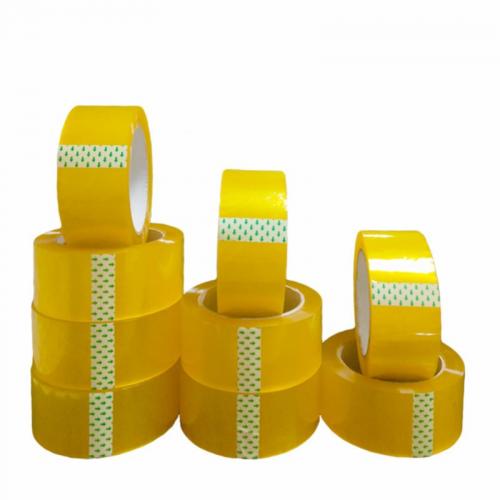 Flexibility BOPP Packing Tape Strong Grip For Snap Curve Shape / Bundling