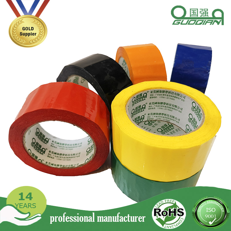 Multi Color Box Carton Sealing Colored Packaging Tape Bopp Self Adhesive Tape