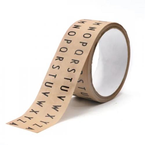 Recyclable Self adhesive  Brown Strong Adhesive Kraft Paper Tape for Packaging